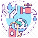 Consume less water  Icon
