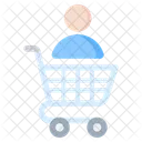Consumer Cart Buyer Icon