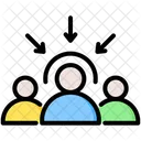 Consumer Centric Audience Target Icon
