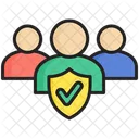 Consumer Protection Human Shield Icon