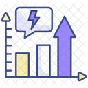 Consumo De Energia Eletricidade Energia Ícone