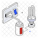 Consumo De Energia Consumo De Energia Uso De Energia Ícone