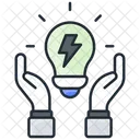Consumo De Energia Energia Potencia Icono