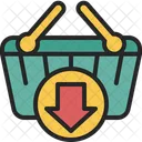 Consumption down  Icon