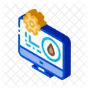Gas Consumption Settings Icon