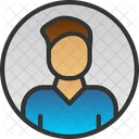 Conta Avatar Garoto Icon