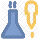 Conta Gotas Laboratorio Frasco Ícone