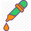 Conta Gotas Quimica Experimento Ícone