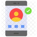 Celular Conta Login Icon