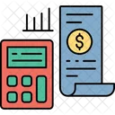 Contabilidad Calculadora Calculo Icono