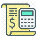 Contabilidad Inventario Calcular Icono