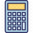 Contabilidad Maquina De Sumar Calc Icono