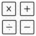 Contabilidad Calcular Calculadora Icono