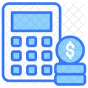 Contabilidad Calculadora Calculo Icono