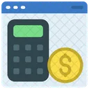 Contabilidad En Linea Calculo En Linea En Linea Icon