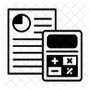 Contabilidade Calculadora Financas Ícone