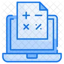 Contabilidade Software Estatisticas Ícone
