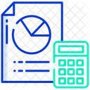 Contabilidade Calculadora Calculo Ícone