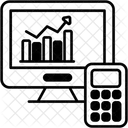 Contabilidade Calculadora Financas Ícone