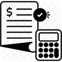 Contabilidade Calculadora Financas Ícone