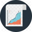 Mercado Analise Grafico Ícone