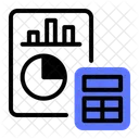 Contabilidade Calculadora Contador Ícone