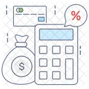 Contabilidade Orcamentaria Calculo Financeiro Aritmetica Ícone