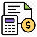 Contabilidade Orcamentaria Calculo Orcamentario Planejamento Orcamentario Ícone