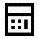Contabilita Dispositivo Di Calcolo Calcolatrice Icon