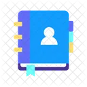 Contact Address Book Icon