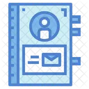 Contact Book Communications Icon
