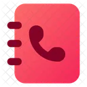 Book Call Contact Icon