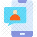 Contact Chat Cellphone Icon