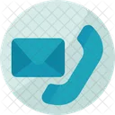 Contact Call Mail Icon