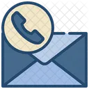 Contact Envelope Call Icon