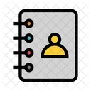 Contact Book Knowledge Icon