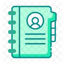 Contact Book  Icon