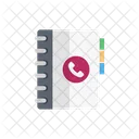Contactbook Phone Directory Icon