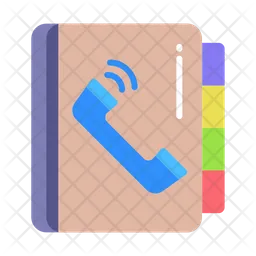 Contact Book  Icon