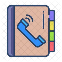 Contact Book  Icon