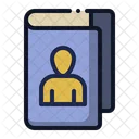 Contact Book Person Icon
