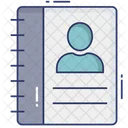 Book Contacts Notebook Icon