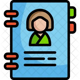 Contact book  Icon