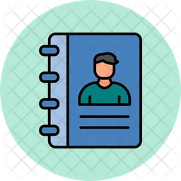 Contact Book  Icon