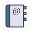 Contacts Book Message Icon