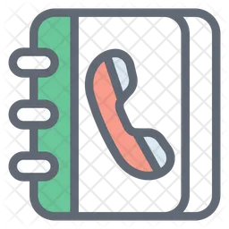 Contact Book  Icon