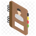 Contact Book Address Book Information Book Icon