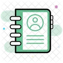 Contact Book Phone Directory Address Book Icon
