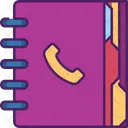 Contact Book Address Book Directory Icon