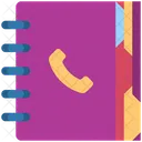 Contact Book Address Book Directory Icon